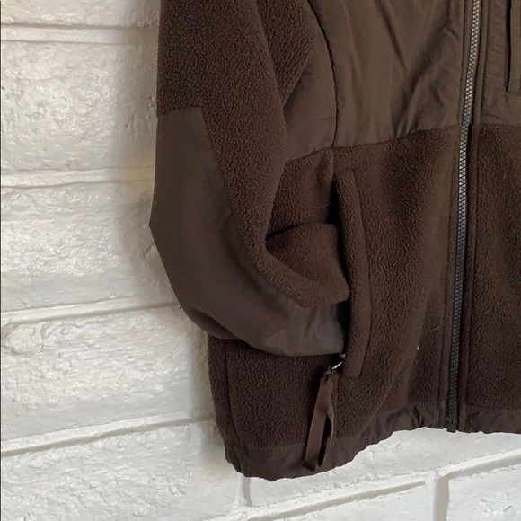 NORTH FACE - Brown Fleece with Hood - Picture 3 of 5